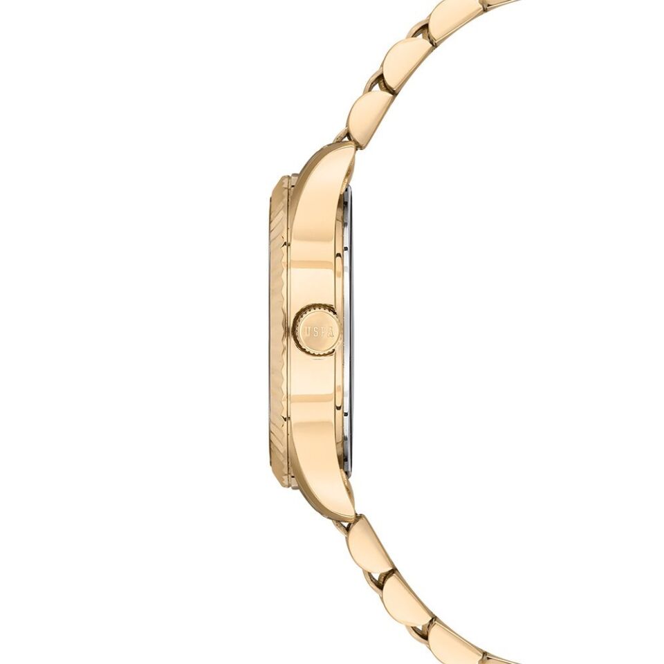 U.s. Polo Assn. USPA2086-04 Quartz Çelik Altın Rengi 30 mm Kadın Kol Saati