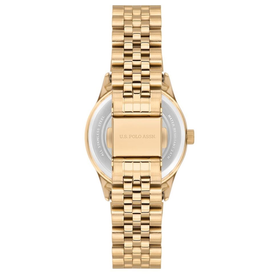 U.s. Polo Assn. USPA2086-04 Quartz Çelik Altın Rengi 30 mm Kadın Kol Saati