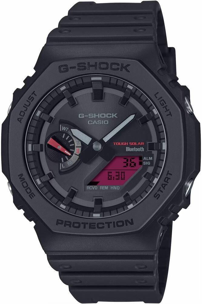 Casio GA-B2100BBR-1ADR Quartz Silikon Siyah 20 ATM 45 mm Erkek Kol Saati