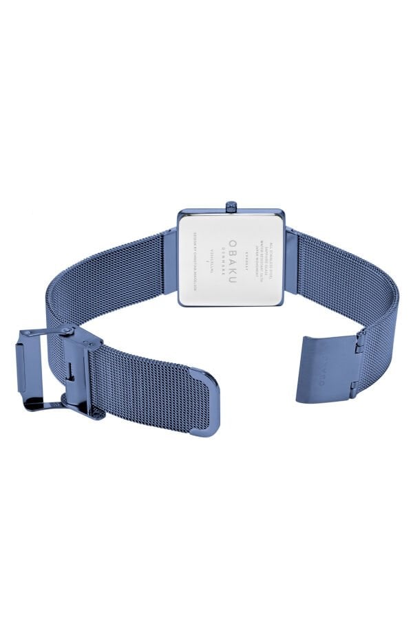 Obaku Denmark V236LXLLML Quartz Çelik Lacivert Safir Cam 28 mm Kadın Kol Saati