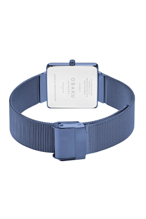 Obaku Denmark V236LXLLML Quartz Çelik Lacivert Safir Cam 28 mm Kadın Kol Saati