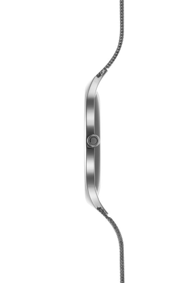 Obaku Denmark V306GXCWMC Quartz Hasır Gri Beyaz Kadran Safir Cam 40 mm Erkek Kol Saati