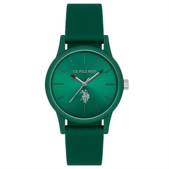 U.s. Polo Assn. USPA2089-06 Quartz Silikon Yeşil 33 mm Kadın Kol Saati