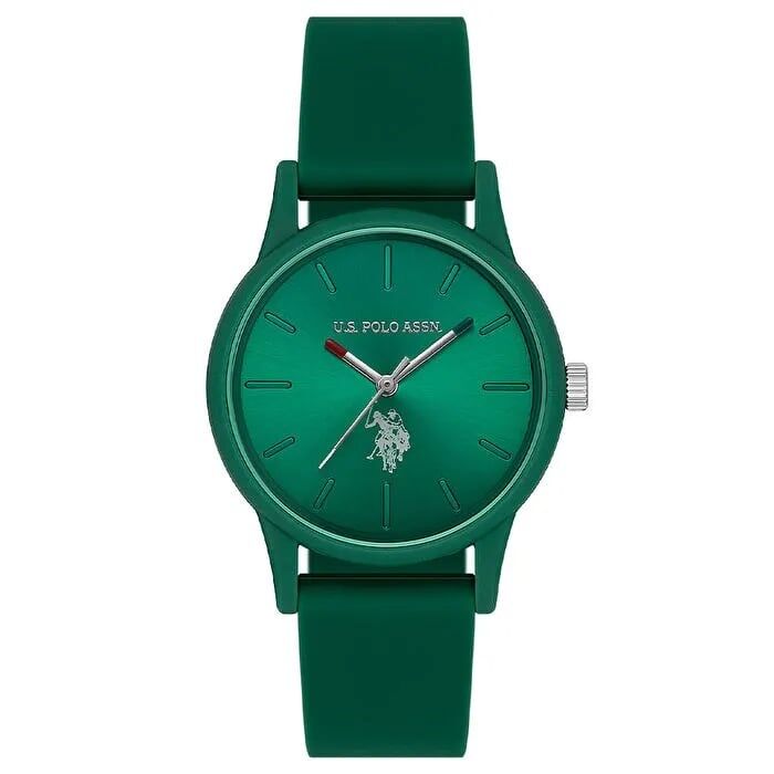 U.s. Polo Assn. USPA2089-06 Quartz Silikon Yeşil 33 mm Kadın Kol Saati
