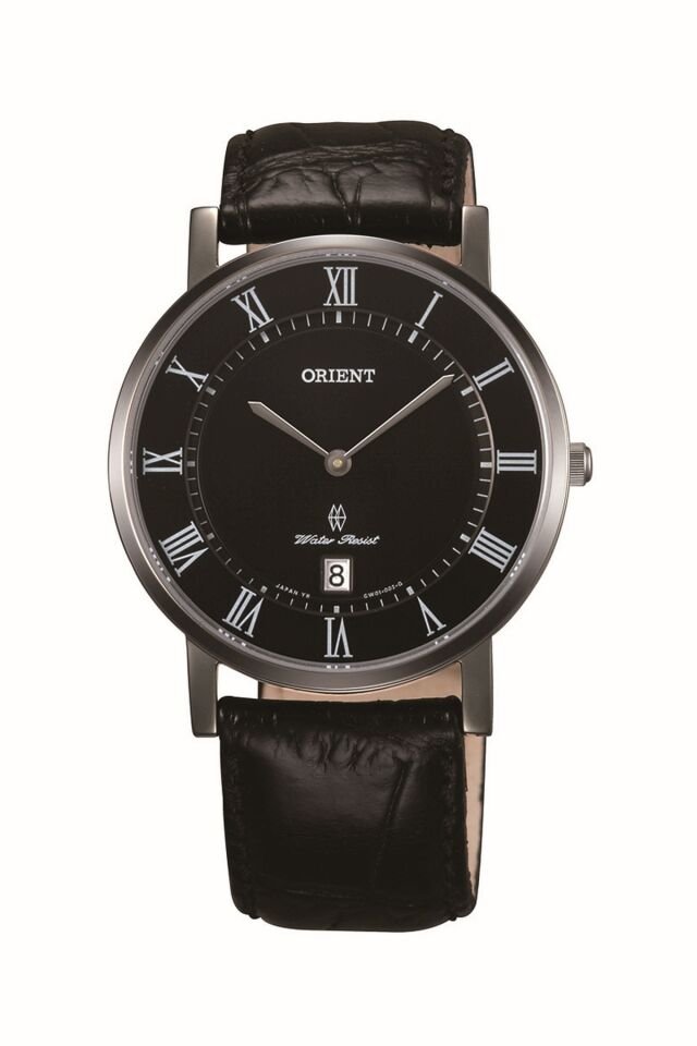 Orient FGW0100DB0 Quartz Deri Siyah Safir Cam 38 mm Erkek Kol Saati