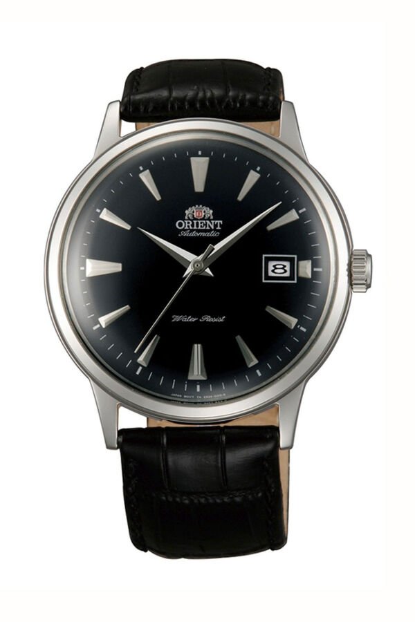Orient Bombino TAC00004B0 Kurmalı Otomatik Deri Siyah 41 mm Erkek Kol Saati