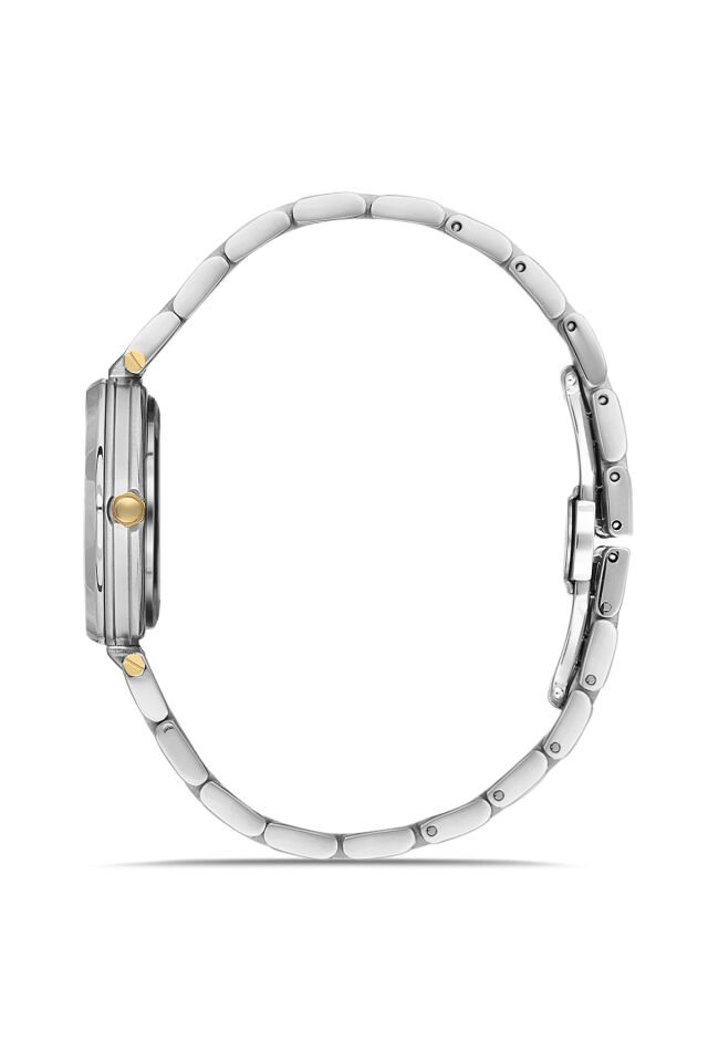 Ferro FL43006A-D Quartz Çelik Altın/Gri 32 mm Kadın Kol Saati