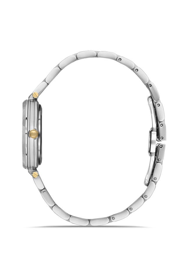 Ferro FL43006A-D Quartz Çelik Altın/Gri 32 mm Kadın Kol Saati