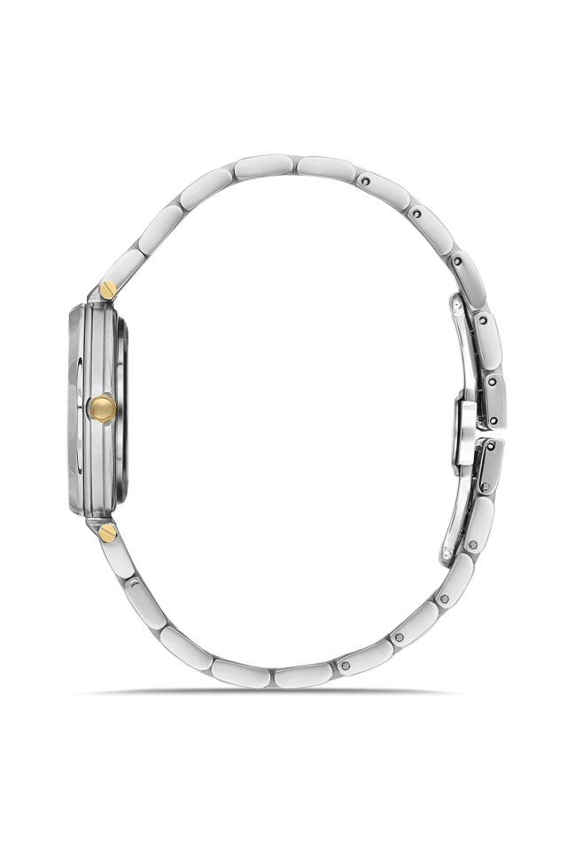 Ferro FL43006A-D Quartz Çelik Altın/Gri 32 mm Kadın Kol Saati