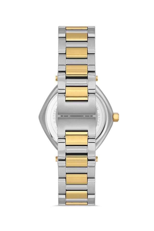 Ferro FL43006A-D Quartz Çelik Altın/Gri 32 mm Kadın Kol Saati