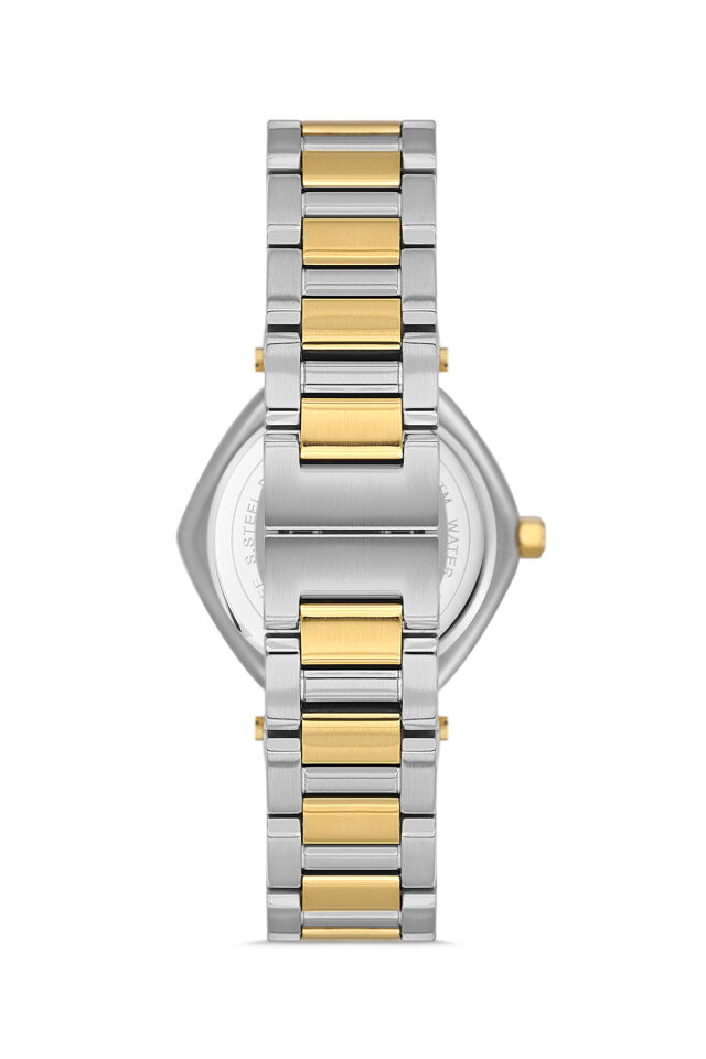 Ferro FL43006A-D Quartz Çelik Altın/Gri 32 mm Kadın Kol Saati
