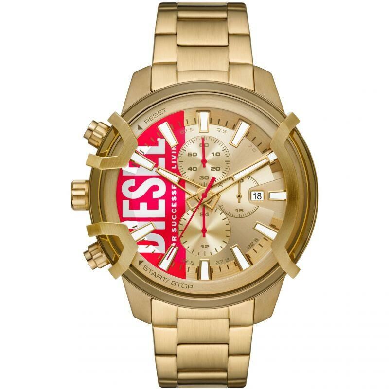Diesel DZ4595 48 mm Altın Rengi Erkek Kol Saati