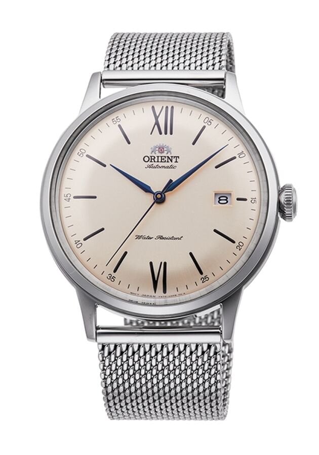 Orient Bambino RA-AC0020G30B Quartz Hasır Gri Şampanya Kadran 41 mm Erkek Kol Saati