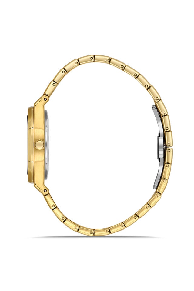 Ferro FL43029A-B Quartz Çelik Altın Rengi 33 mm Kadın Kol Saati