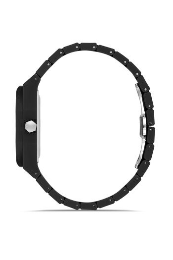 Ferro Siyah Silikon Kordon Erkek Kol Saati F11400D-G10 3ATM Su Geçirmez 2 YılGarantili HediyePaketli