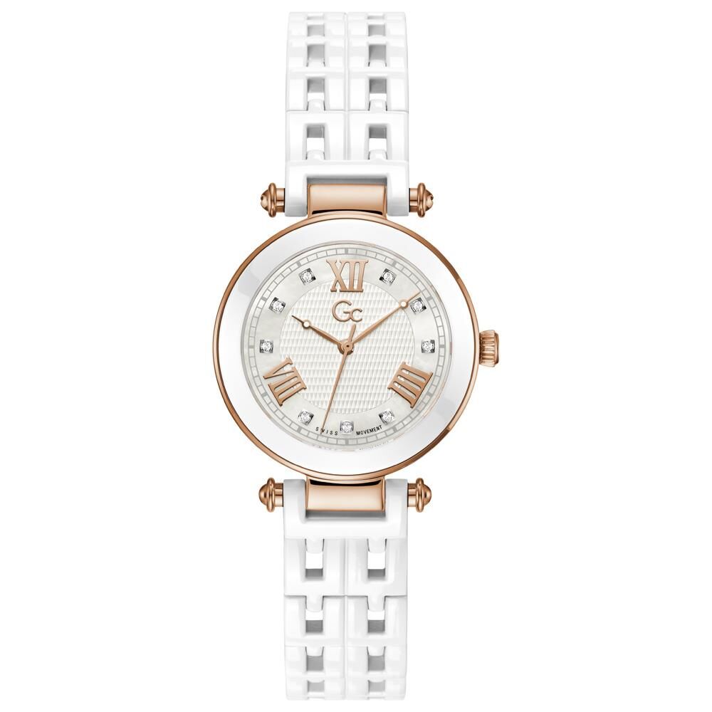 Gc GCY66001L1MF 32 mm Beyaz Kadın Kol Saati