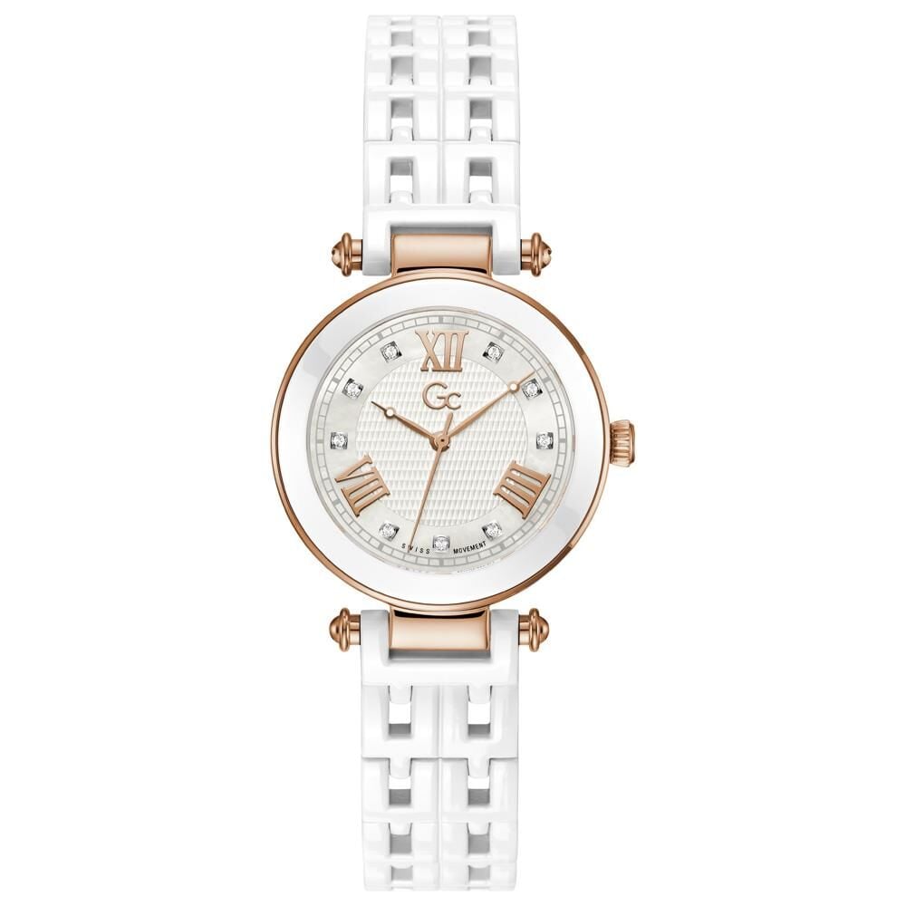 Gc GCY66001L1MF 32 mm Beyaz Kadın Kol Saati
