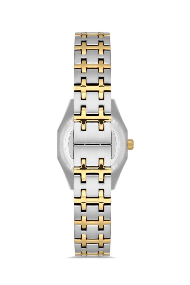 Ferro FL43019A-D6 Quartz Çelik Altın/Gri Yeşil 26 mm Kadın Kol Saati