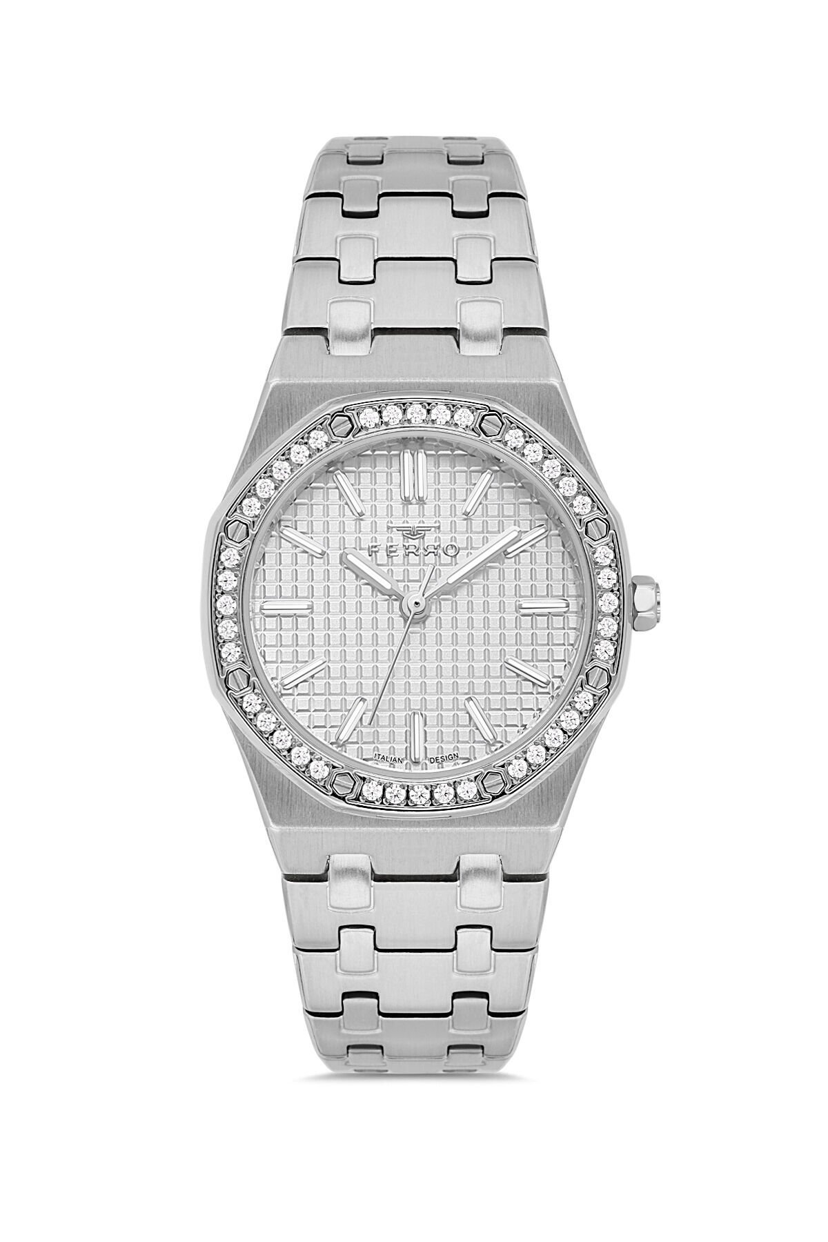 Ferro FL43029A-A Quartz Çelik Gri 33 mm Kadın Kol Saati