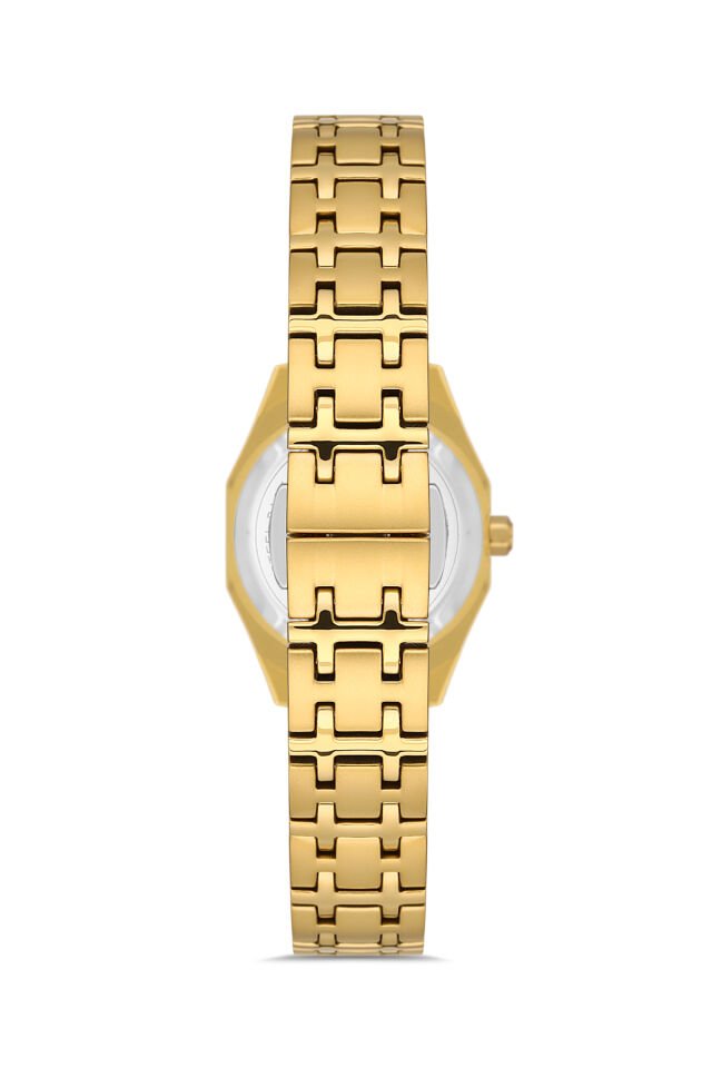 Ferro Sarı Çelik Kordon Kadın Kol Saati FL43019A-B 3ATM Su Geçirmez 2 Yıl Garantili HediyePaketli