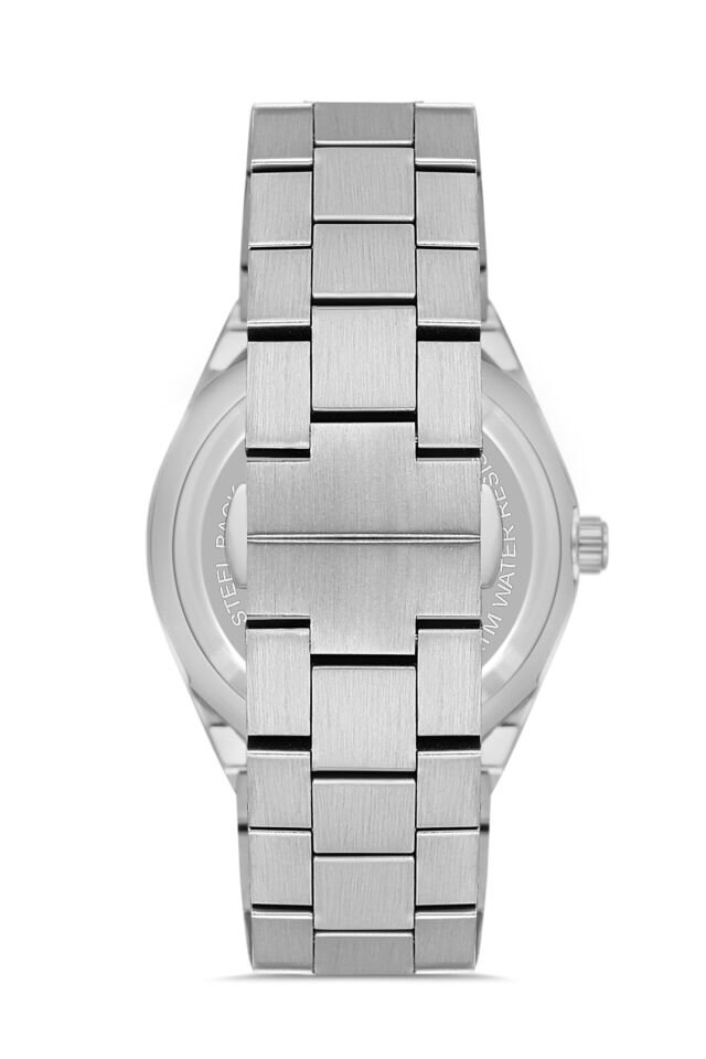 Ferro FM11537AWT-A2 Quartz Çelik Gri Siyah Kadran 42 mm Erkek Kol Saati