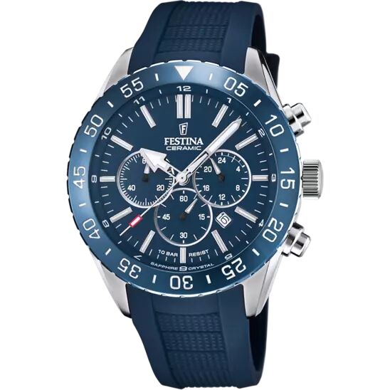 FESTINA F20515/1 SERAMİK, KAUÇUK KORDON ERKEK KOL SAATİ