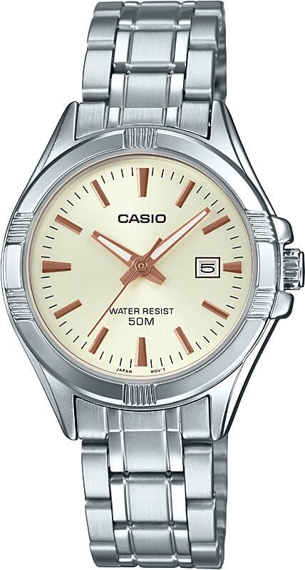 Casio LTP-1308D-9AVDF Quartz Çelik Gri Krem 31 mm Kadın Kol Saati