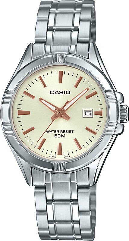 Casio LTP-1308D-9AVDF Quartz Çelik Gri Krem 31 mm Kadın Kol Saati