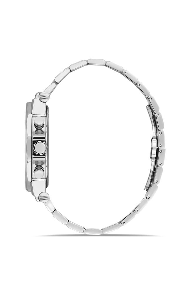 Ferro FM43020A-A6 Quartz Çelik Gri Yeşil Kadran 43 mm Erkek Kol Saati