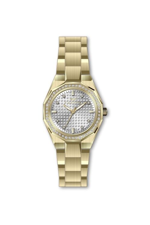 Ferro FL40134A-B Quartz Çelik Altın Rengi 30 mm Kadın Kol Saati