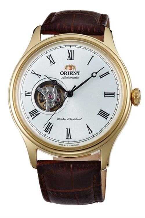 Orient Open Heart TAG00002W0 Kurmalı Otomatik Deri Kahverengi 43 mm Erkek Kol Saati