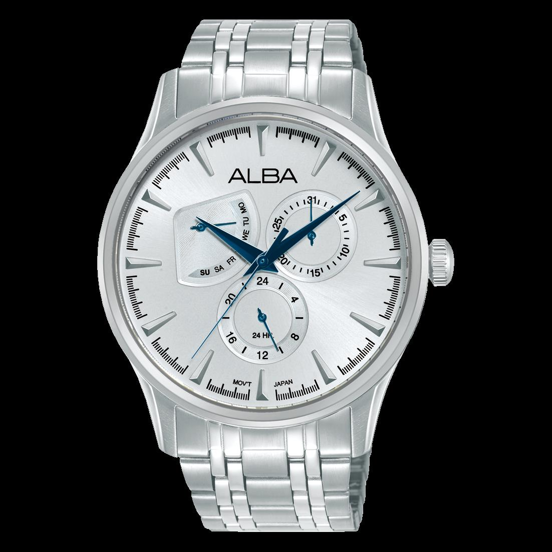 Alba AZ8017X1 Quartz Çelik Gri 42 mm Erkek Kol Saati