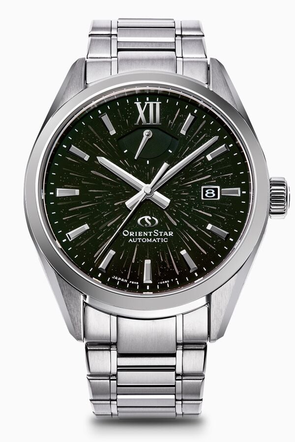 Orient Star Limited Edition RE-BX0009B00B Kurmalı Otomatik Çelik Gri Siyah Kadran 10 ATM 40 mm Erkek Kol Saati