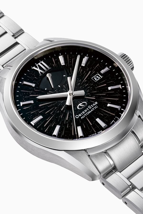 Orient Star Limited Edition RE-BX0009B00B Kurmalı Otomatik Çelik Gri Siyah Kadran 10 ATM 40 mm Erkek Kol Saati