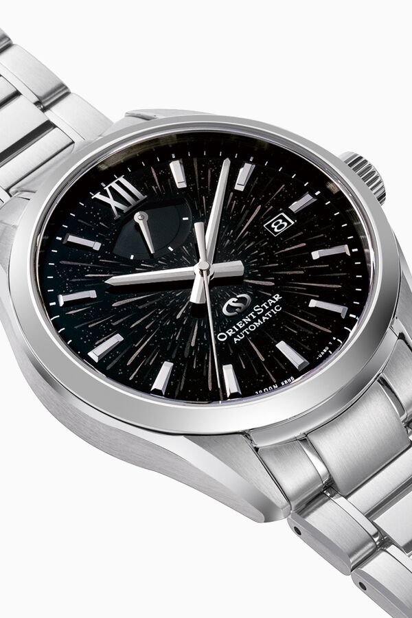 Orient Star Limited Edition RE-BX0009B00B Kurmalı Otomatik Çelik Gri Siyah Kadran 10 ATM 40 mm Erkek Kol Saati