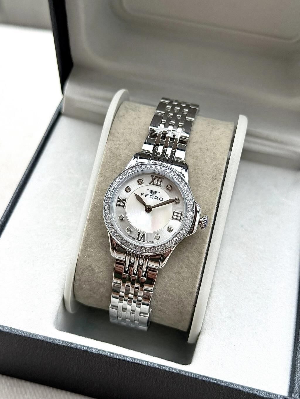 Ferro FL43030A-A Quartz Çelik Gri 26 mm Kadın Kol Saati