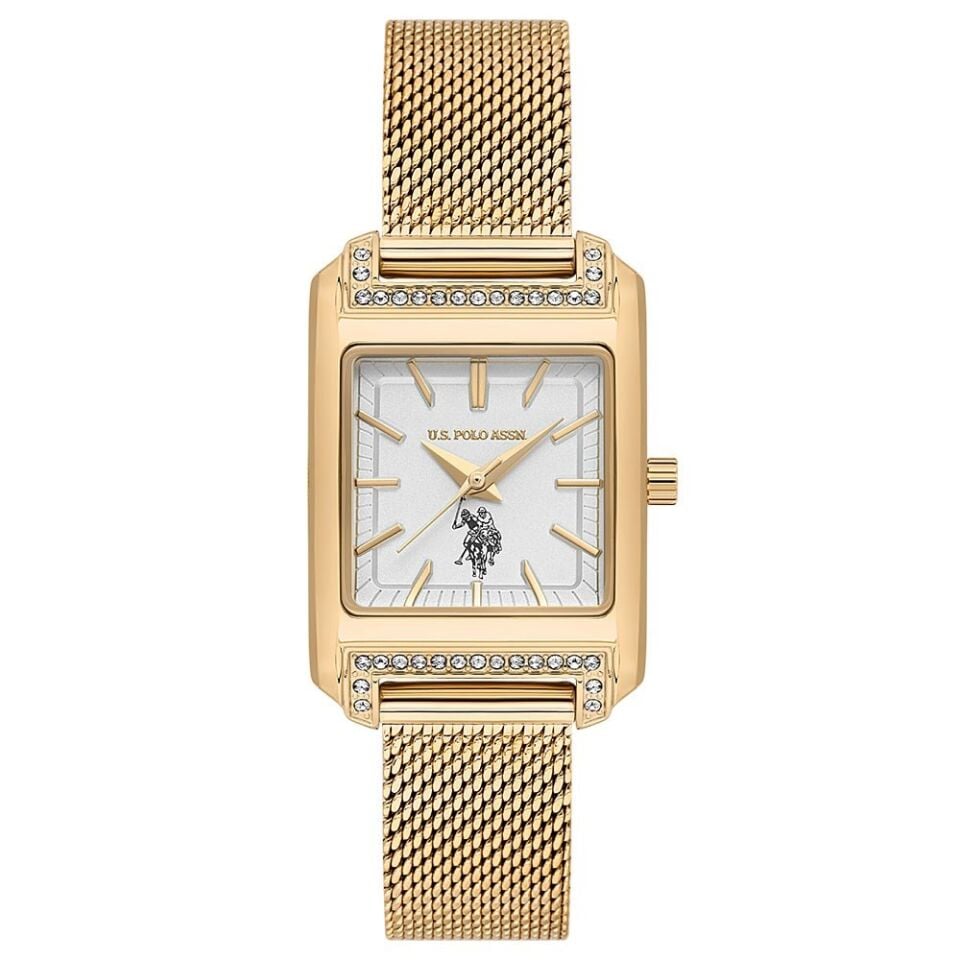 U.s. Polo Assn. USPA2073-03 Quartz Hasır Altın Rengi Kadın Kol Saati