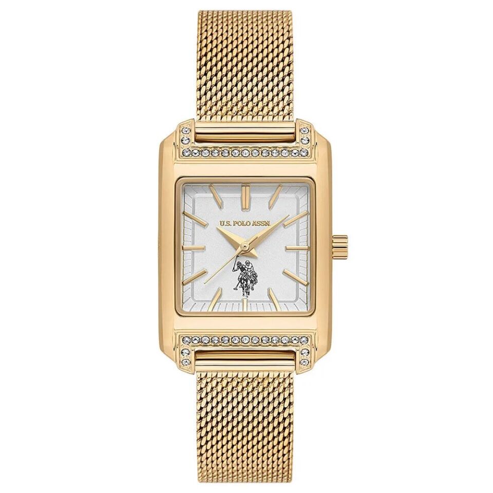 U.s. Polo Assn. USPA2073-03 Quartz Hasır Altın Rengi Kadın Kol Saati