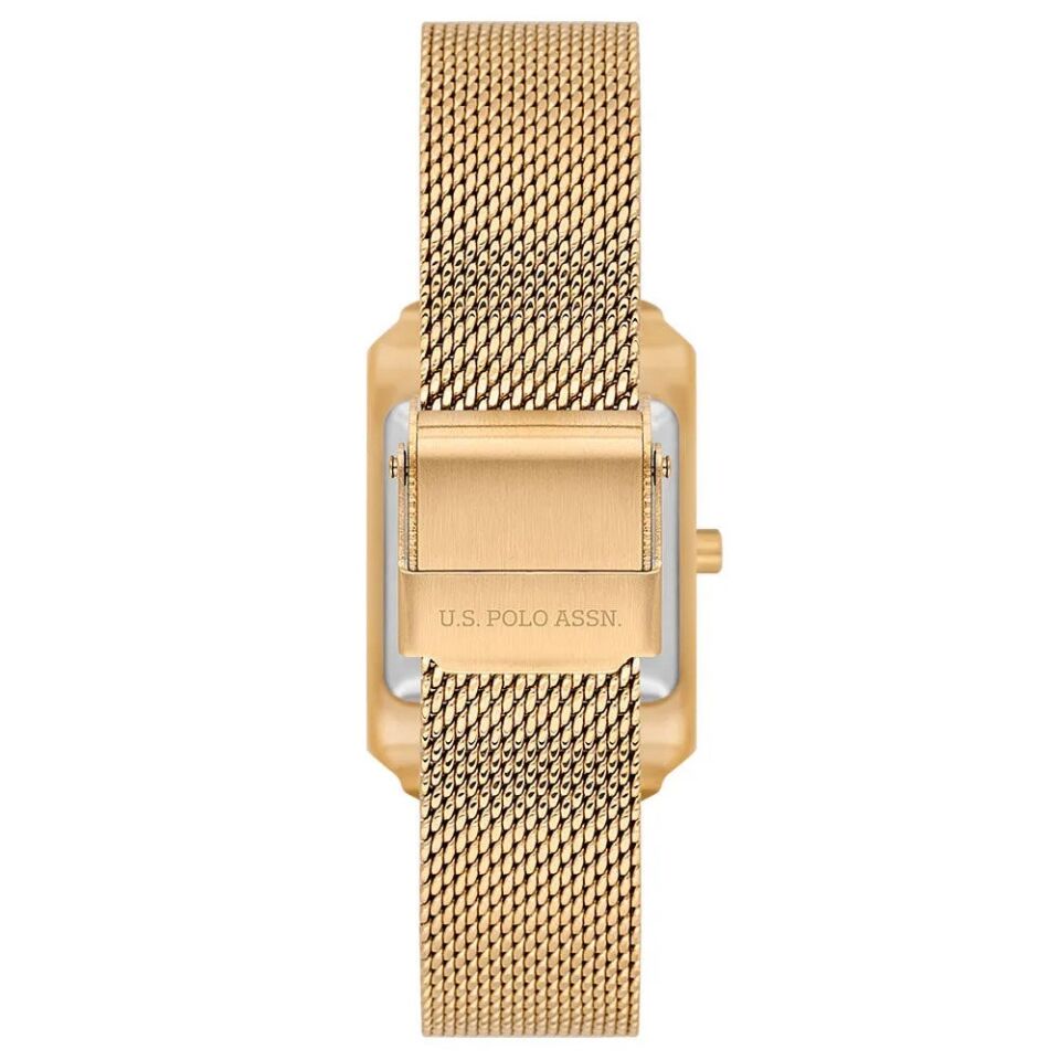 U.s. Polo Assn. USPA2073-03 Quartz Hasır Altın Rengi Kadın Kol Saati