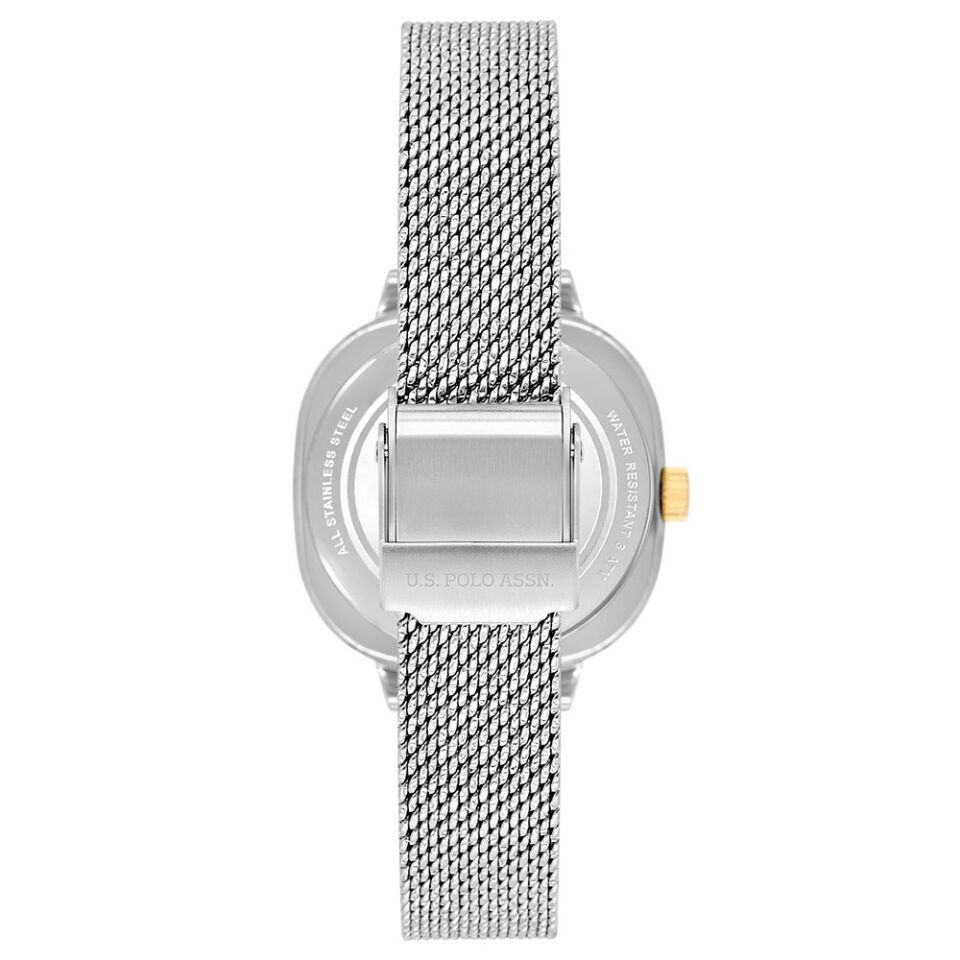 U.s. Polo Assn. USPA2087-04 Quartz Hasır Gri Yeşil Kadran Kadın Kol Saati