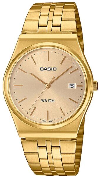 Casio MTP-B145G-9AVDF Quartz Çelik Altın Rengi 35 mm Erkek Kol Saati