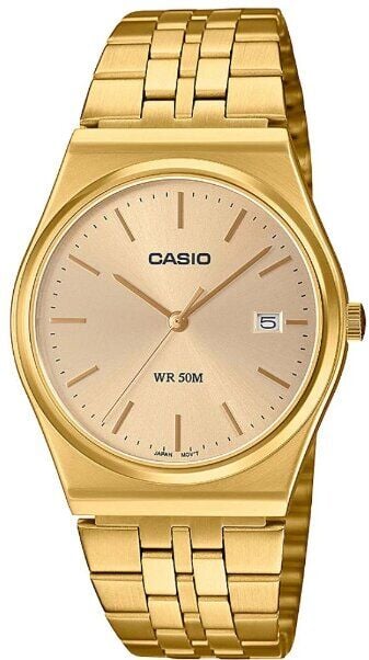 Casio MTP-B145G-9AVDF Quartz Çelik Altın Rengi 35 mm Erkek Kol Saati