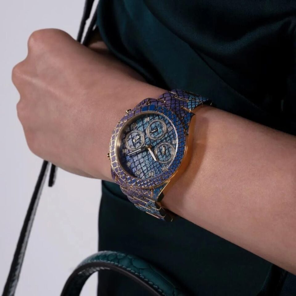 Guess GUGW0752L1 Quartz Çelik Renkli Desenli Kadran 38 mm Kadın Kol Saati