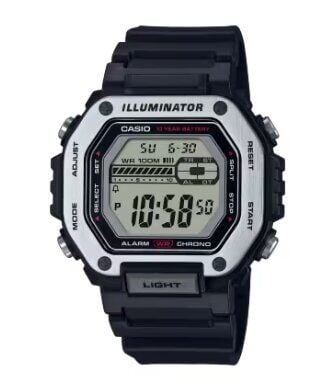 Casio MWD-110H-1AVDF Quartz Dijital Siyah 10 ATM 47 mm Erkek Kol Saati