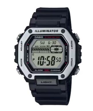Casio MWD-110H-1AVDF Quartz Dijital Siyah 10 ATM 47 mm Erkek Kol Saati