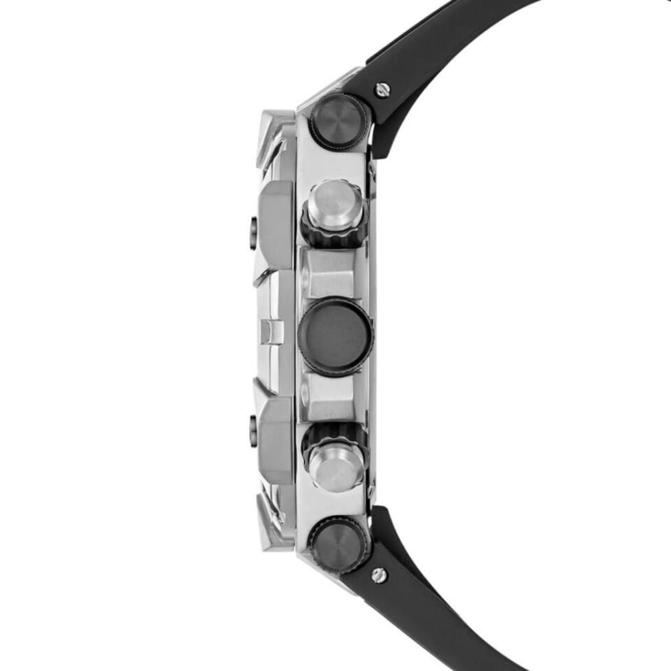 Guess GUGW0802G1 Quartz Silikon Siyah 46 mm Erkek Kol Saati