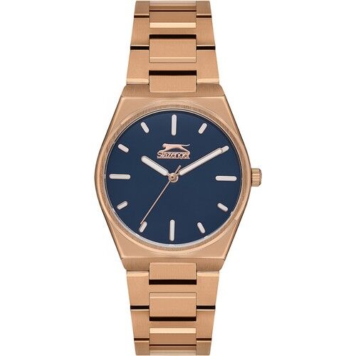 Slazenger SL.09.2116.3.02 Çelik Rose Gold Lacivert Kadran 33 mm Kadın Kol Saati