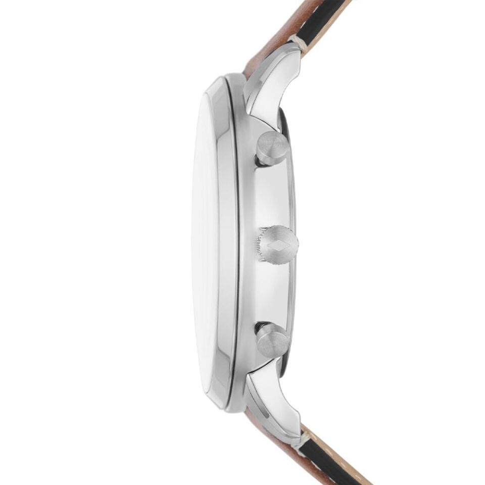 Fossil FFS5963 Quartz Deri Kahverengi Yeşil Kadran 42 mm Erkek Kol Saati