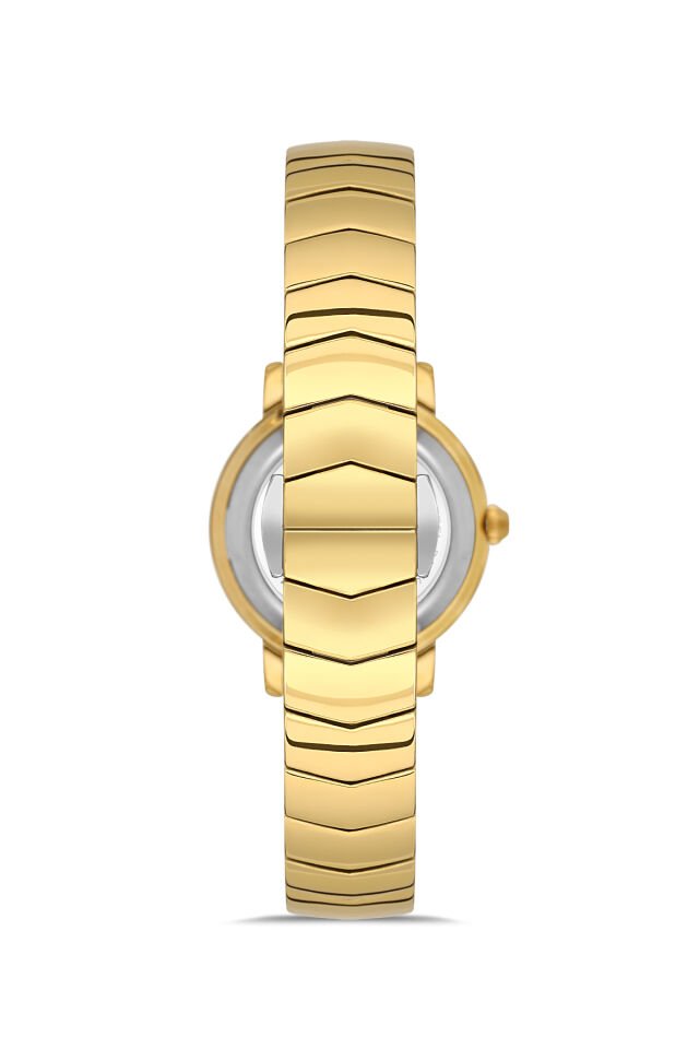 Ferro FL43009A-B Quartz Çelik Altın Rengi 28 mm Kadın Kol Saati