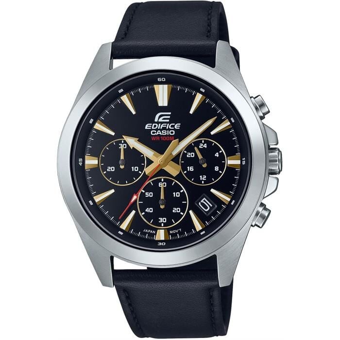 Casio EFV-630L-1AVUDF 44 mm Siyah Erkek Kol Saati